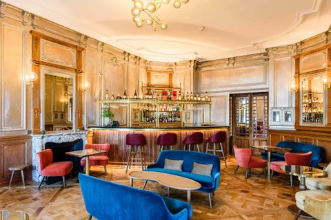 Fiskebar Ritz Carlton Hotel Cocktail Bar Geneva