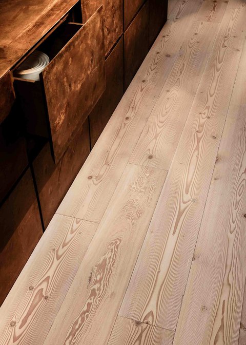 Bleached English Estate Oak Swatch detail